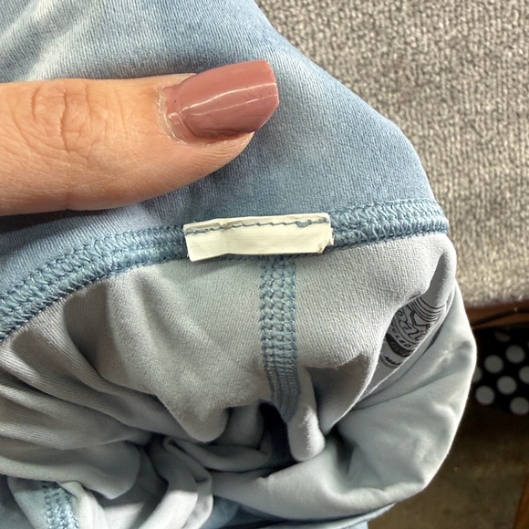 Patagonia Blue Patterned Skinny Leggings Athletic Active Work Out Womens XS - Picture 7 of 9